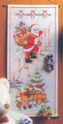 画像1: クリスマスカレンダー・サンタクロースとプレゼント