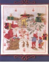 画像: クリスマスカレンダー・サンタクロースとニッセ