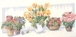 画像1: 花の鉢植え