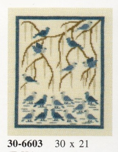 画像1: 青い鳥　冬の小枝